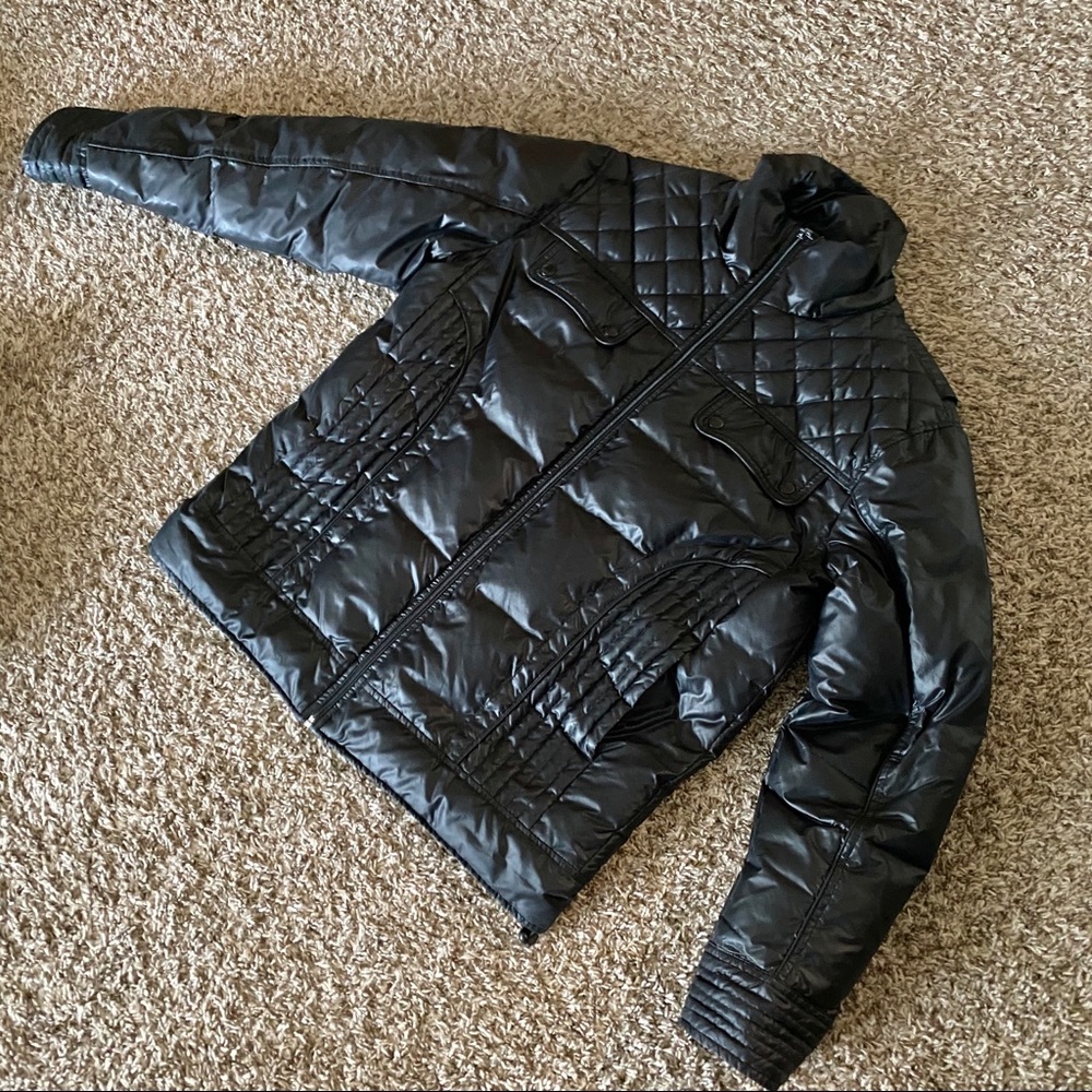 Men’s Black Winter Puffer Coat